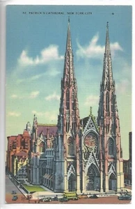 Postal de colección - Catedral de San Patricio - Ciudad de Nueva York, Nueva York - Imagen 1 de 2