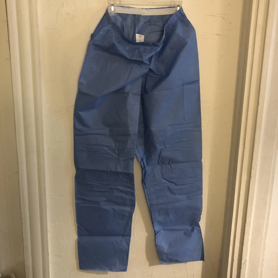 Nuevos Pantalones Médicos Medline Elásticos, Azul, Talla XL Foto 1 de 2