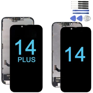 For iPhone 14 14 Plus hard Oled Display LCD Touch Screen Replacement+Tools - Picture 1 of 9
