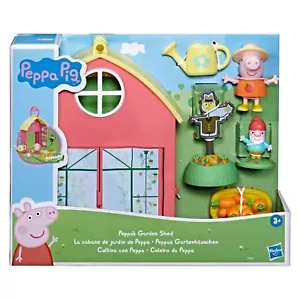 Juego de juguete preescolar de cobertizo de jardín Peppa Pig Peppa's - Imagen 1 de 3