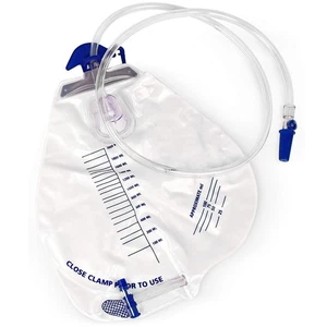 Bolsa de Drenaje Urinario McKesson Válvula Antirreflujo Estéril 2000 ml Vinilo 20ct - Imagen 1 de 1