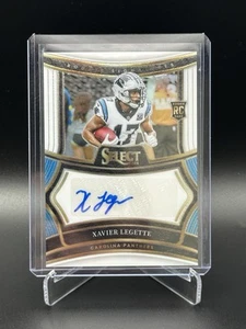 XAVIER LEGETTE 2024 PANINI SELECT ROOKIE SIGNATURES WHITE PRIZM RC AUTO 16/35 - Picture 1 of 4
