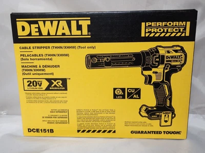 *NEW* Dewalt DCE151B 20V MAX Cordless Cable Stripper (Tool Only) - Image 1 of 4