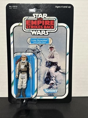 Figura de acción de colección Star Wars Luke Skywalker Hoth Battle en ESB personalizado 47 BK Foto 1 de 4