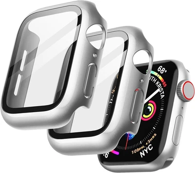 Cover Con Pellicola Protettiva per Apple Watch SE 3/2/1 (2025/2022/2020) / Serie - Immagine 1 di 4