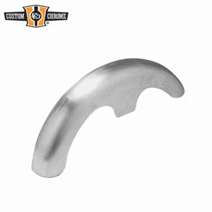 4.75 Inch Custom Raw Steeler 4-3/4" Wide Front Fender Fit For Harley Unpainted - Picture 1 of 1