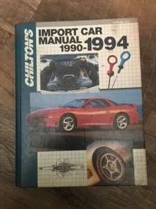 Chilton's Import Car Repair Manual 1990-1994 - Picture 1 of 5