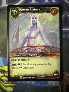 World of Warcraft TCG Timewalkers 27/30 Queen Azshara Alternate Art - Picture 1 of 2