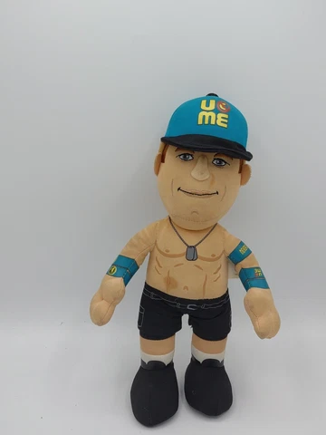 WWE Bleacher Creatures John Cena 10" Plush Figure You Can’t See Me Blue Hat 2015 Cover