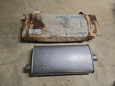Nuevo de Lote Antiguo Pontiac Bonneville Catalina Silenciador 489770 GM Foto 1 de 4