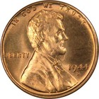 1944 S Lincoln Wheat Cent Bu Uncirculated Mint State Bronze Penny 1c Coin