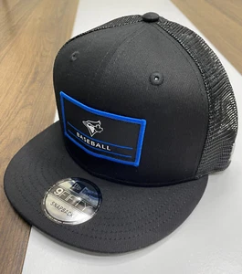 NEW Toronto Blue Jays New Era Mens Black 9FIFTY Snapback Authentic MLB Hat Cap - Picture 1 of 13