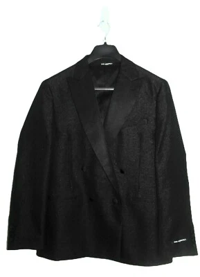 NWOT Men's 40R Karl Lagerfeld Textured Solid Modern Fit Double Breasted Tuxedo - Image 1 of 4