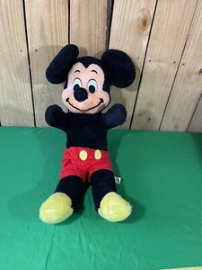 Vintage Walt Disney Characters Stuffed Animal Mickey Mouse 24" California Toys - Picture 1 of 12