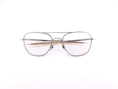 American Optical 5 1/2 Eyeglasses, Frames Only, Original Pilot, 57-20-140, USA - Image 1 of 4