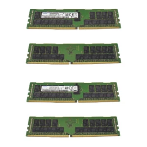 128GB Samsung 4x32GB 2Rx4 PC4-2666V DDR4 RAM M393A4K40CB2-CTD R630 R640 R740 - Afbeelding 1 van 4