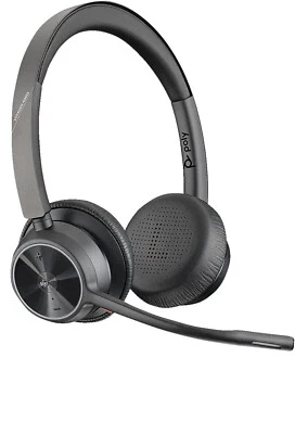 POLY Voyager 4320 UC, Over-ear Headset Schwarz - Bild 1 von 4