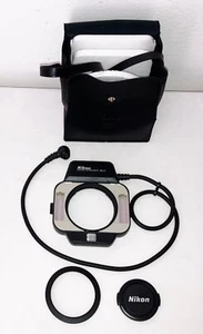 New Nikon SB-21 Macro Speedlight Flash For F3 + 52mm / 62mm Adapters + Soft Case - Picture 1 of 1