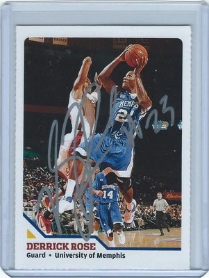 Derrick Rose Knicks autograph SI for Kids basketball auto rookie card (GAI COA) - Image 1 of 3