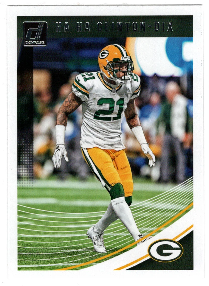 Ha Ha Clinton-Dix - Green Bay Packers (NFL) 2018 Donruss Football # 106 MT - Image 1 of 1