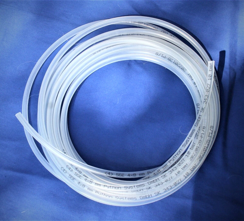 Co2-Schlauch , Pythonschlauch 4 mm - NEU - Meterware, Zapfanlage, Hobbybrauer