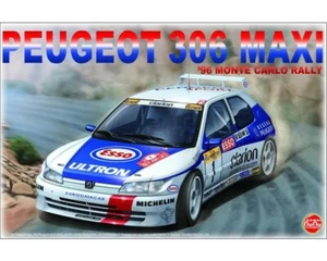 Nunu Peugeot 306 MAXI 1996 Monte Carlo Rally 1:24 PN24009 modellismo - Photo 1/12