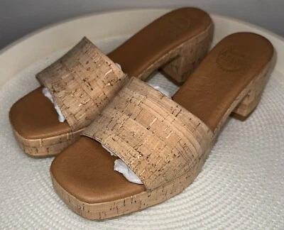 Tacón de corcho Andre Assous ciprés - Talla US 10 M Foto 1 de 4