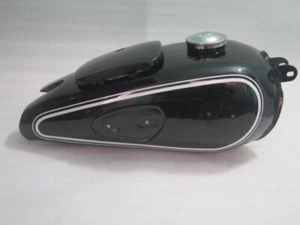 Fit For BMW R71 Black Painted Fuel Petrol Tank Vintage German Motorcycle + Cap - Picture 1 of 7