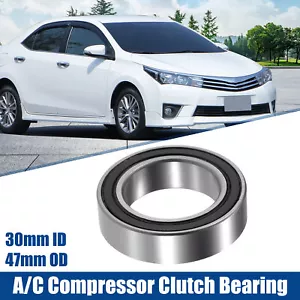 Universal Car A/C Compressor Clutch Bearing 30mm ID x 47mm OD x 12mm Thick - Picture 1 of 6