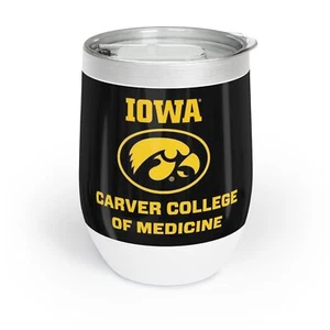 Iowa Hawkeyes SCHOOL OF MEDICINE Chill Wine Insulated Tumbler - Fan Cup - Picture 1 of 7