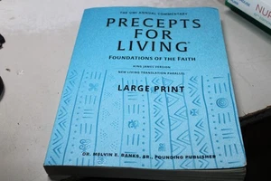 Precepts For Living 2021-2022 Large Print Paperback - Picture 1 of 5