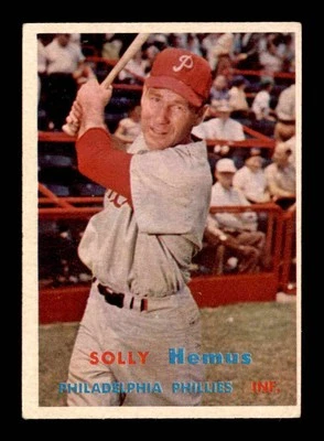 1957 Topps #231 Solly Hemus   VG/VGEX X3462804 - Image 1 of 3