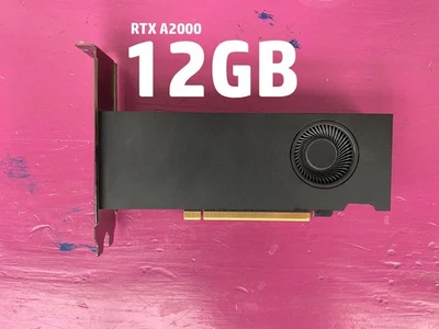 NVIDIA RTX A2000 12GB 4x mini DisplayPort - Image 1 of 4