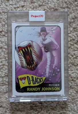 Topps Project 70 #214 - Alex Pardee - Randy Johnson Card - Image 1 of 2