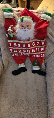 Annalee Advent Calendar 2004 Santa Claus & Elf Christmas Count Down - Image 1 of 4