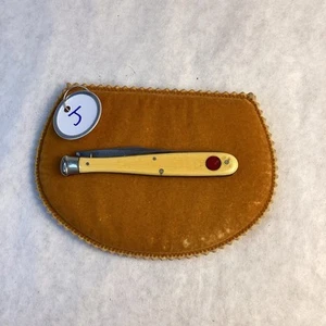 LOT J, Vintage Bridge Cutlery 2-blade Knife, Official League Ball, Baseball Bat - Picture 1 of 9