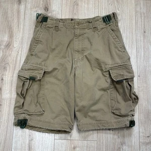 Pantalones Cortos Carga Abercrombie & Fitch, Utilitarios, David Beckham, Marrón, Para Hombre Medianos - Imagen 1 de 7