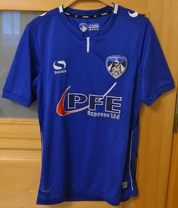 2017 - 2018 Oldham Athletic, Home Football Shirt by Sondico, Size Small - Picture 1 of 5