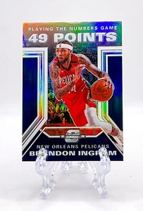 BRANDON INGRAM 2019 Contenders Optic #7 PLAYING THE NUMBERS GAME HOLO SILVER - Picture 1 of 2