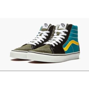 Vans Sk8-Hi Zig Zag hohe Turnschuhe mehrfarbig Skateschuhe Damengröße 5 " - Bild 1 von 10