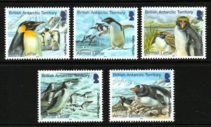BRITISH ANTARCTIC TERRITORY 2014 PENGUINS SET OF 4 MNH - Picture 1 of 1