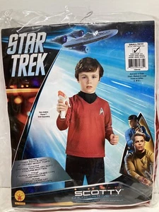 Star Trek into Darkness Deluxe Scotty Child Costume Small NEW - Picture 1 of 3