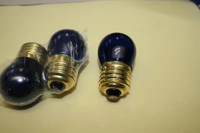 GLOBES LAMPS ES 110 120 Volt 7.5 watt Rowe Rock-Ola Bubbler juke jukebox colours - Image 1 of 4