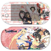 Skin Decal Sticker For PS Vita Slim PCH-2000 Series Senran Kagura #09+Free Gift