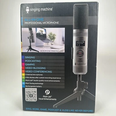 Singing Machine Professional Microphone with USB SMM2097 - Image 1 of 4