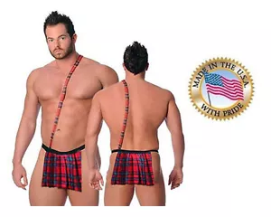men's scottish kilt costume Loincloth Made to your Jean Size - Picture 1 of 2