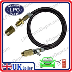 Refill LPG car from Gas Bottles with POL 5/8" or M21.8 to UK Bayonet filer point - Picture 1 of 3