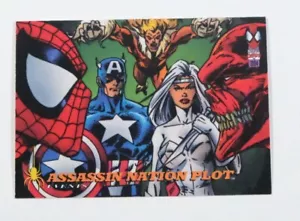 The Amazing Spider-Man 1994 Fleer Marvel Assassin Nation Plot #140 - Picture 1 of 2
