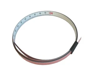 Stahlmaßband, Metall Maßband, selbstklebend, links nach rechts 100cm - Bild 1 von 2