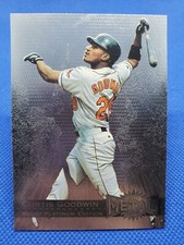 1996 Metal Universe Platinum CURTIS GOODWIN card #148 CINCINNATI REDS Baseball